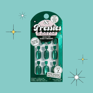 Emerald Magic Velvet - Pressies | Short Medium | Round