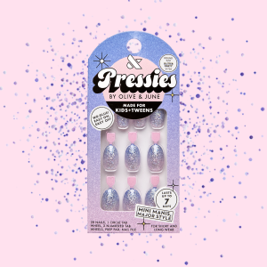 Glitter Party - Pressies | Short Medium | Round