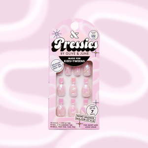 Holo Swirl - Pressies | Extra Short Short | Round