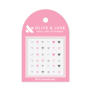 Ribbons + Bows Nail Art Puffy Stickers