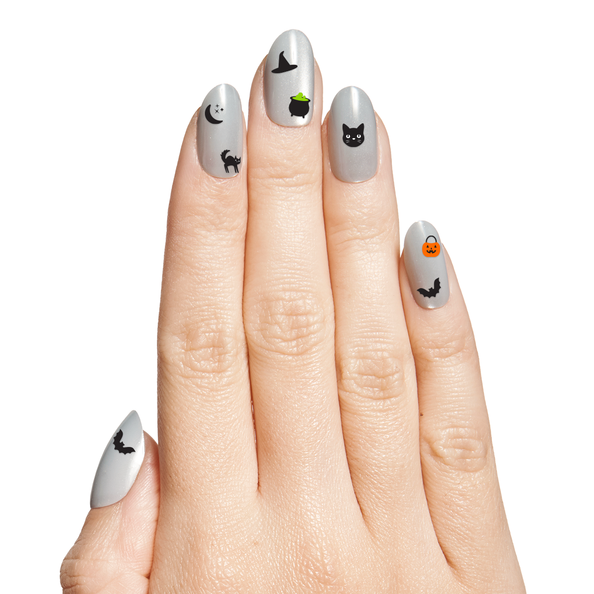 Witches & Cats Halloween Puffy Stickers - Image 3