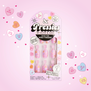 CRAZY FOR CANDY HEARTS - Pressies | Short Medium | Round