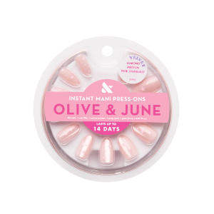 Pink Starburst - Press-On | Medium | Almond
