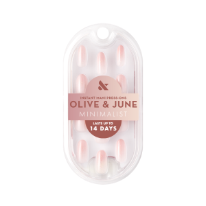 Rose Gradient Shimmer - Press-On | Medium | Oval