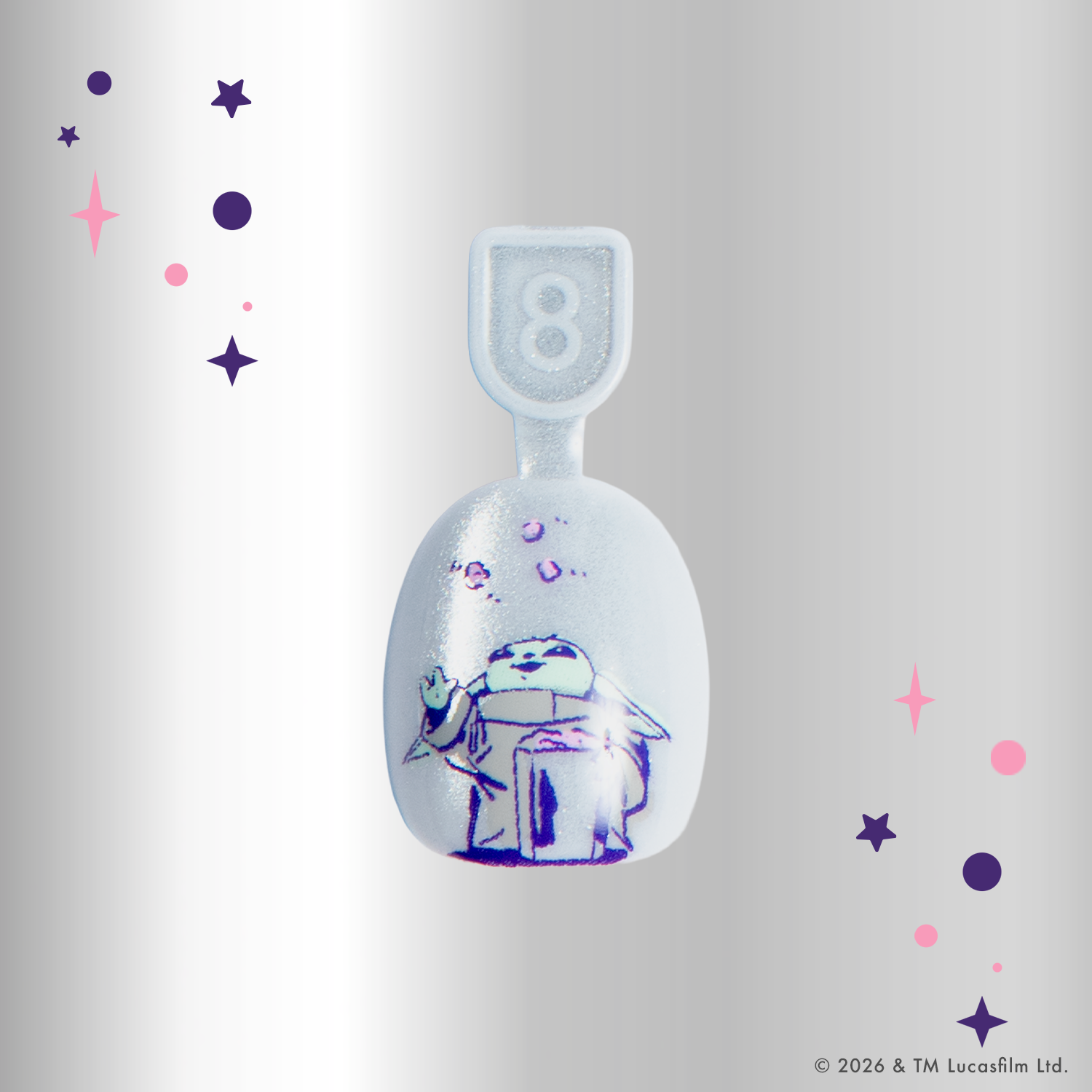 The Snack Force is Strong - Pressies | Extra Short Short | Round - Image 2