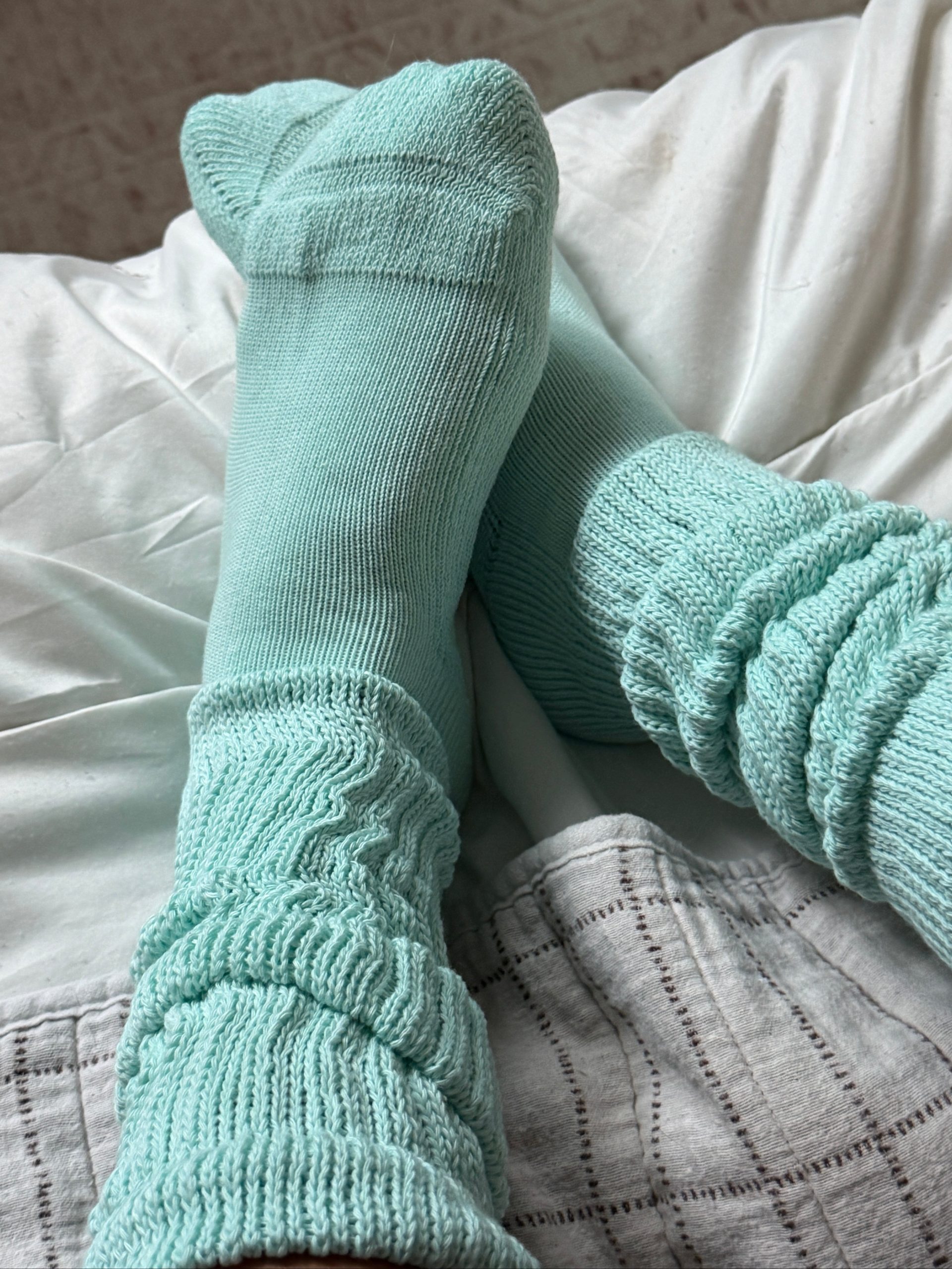 Mint Cozy Socks - Image 2